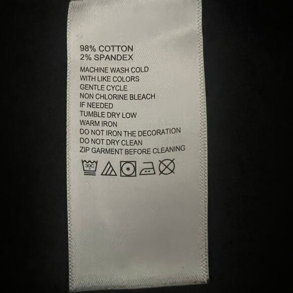 Tommy Bahama Aruba Half-Zip Long Sleeve Sweatshirt Black Size Large - Picture 5 of 5